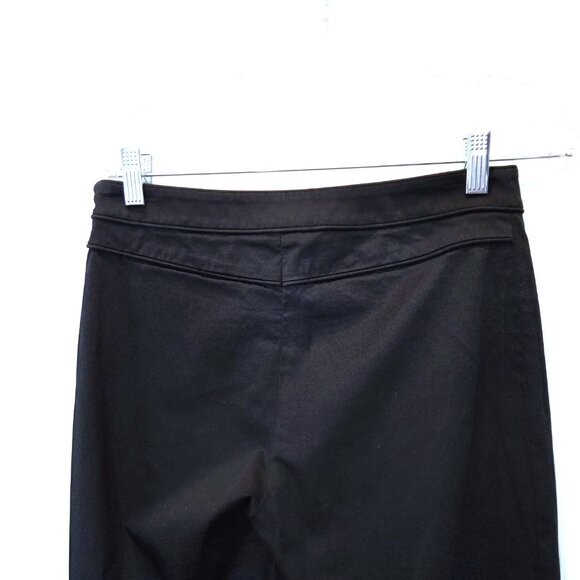 Kenneth Cole Flat Front Black Trousers Size 2 - Picture 4 of 4